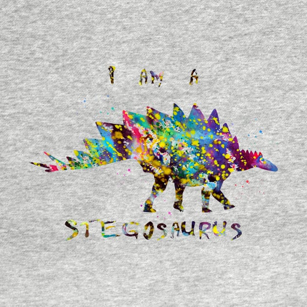 Stegosaurus by erzebeth